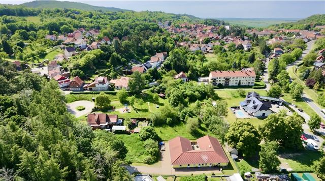 Blick über Heimburg im Harz